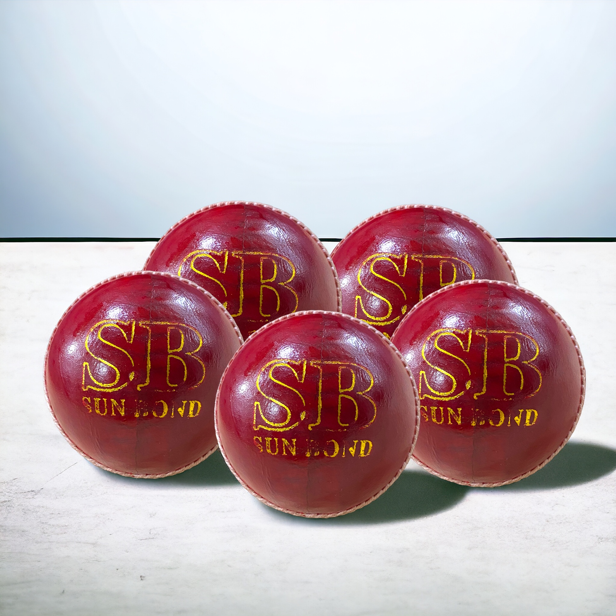 SUNBOND BOUNCER 4 Piece Cricket Leather Ball - Sanneu Sports